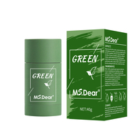 Dropshipping zielona herbata oczyszczająca solidna maska oczyszczająca glina Stick maska kontrola oleju pielęgnacja skóry Anti Acne usuń zaskórnika błotna maska 1